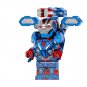 Iron Patriot 2 Laser Cannon Minifigures Fit Lego The Avengers Minifigure