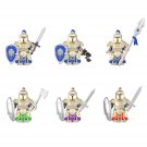 Stormwind City Guard Green Dragon Guard Minifigures Fit Lego World of Warcraft Movie Sets