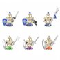 Stormwind City Guard Green Dragon Guard Minifigures Fit Lego World of Warcraft Movie Sets