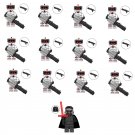 13pcs Riot Control Trooper Kylo Ren Minifigures Fit Lego Star Wars Sets