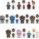 10pcs Fallout Season 1 Character Minifigures Fit Lego Movie Sets