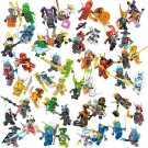 48pcs Ninjago Season 11 Secrets of the Forbidden Spinjitzu Minifigures Compatible Lego Toy