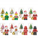 Santa Christmas Snowman Christmas Darth Vader Minifigures Fit Lego Christmas Sets