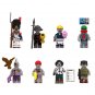 MZGA Zombie Chef Zombie Old Guard Zombie Minifigures Fit Lego Halloween Zombie Sets