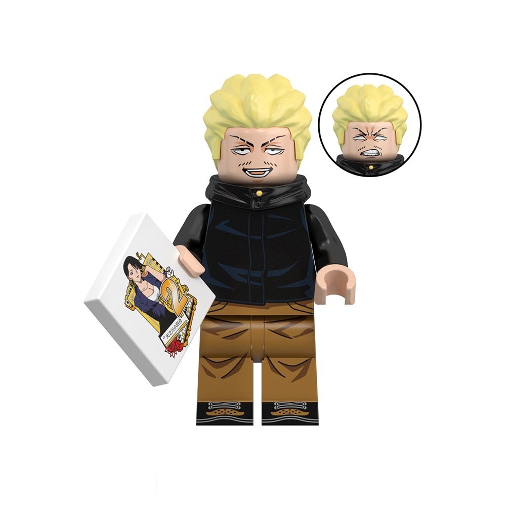 Hakari Kinji Minifigures Fit Lego Demon Slayer Minifigure