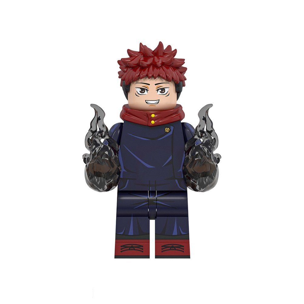 Itadori Yuji Minifigures Fit Lego Demon Slayer Minifigure