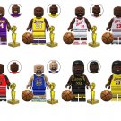 Basketball star Player Minifigures Fit Lego America Basketball Sets