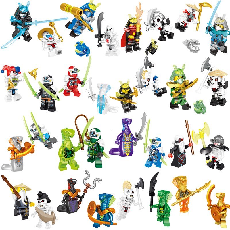 Ninjago Season 12 Hypnosis character Minifigures Compatible Lego Ninjago Sets