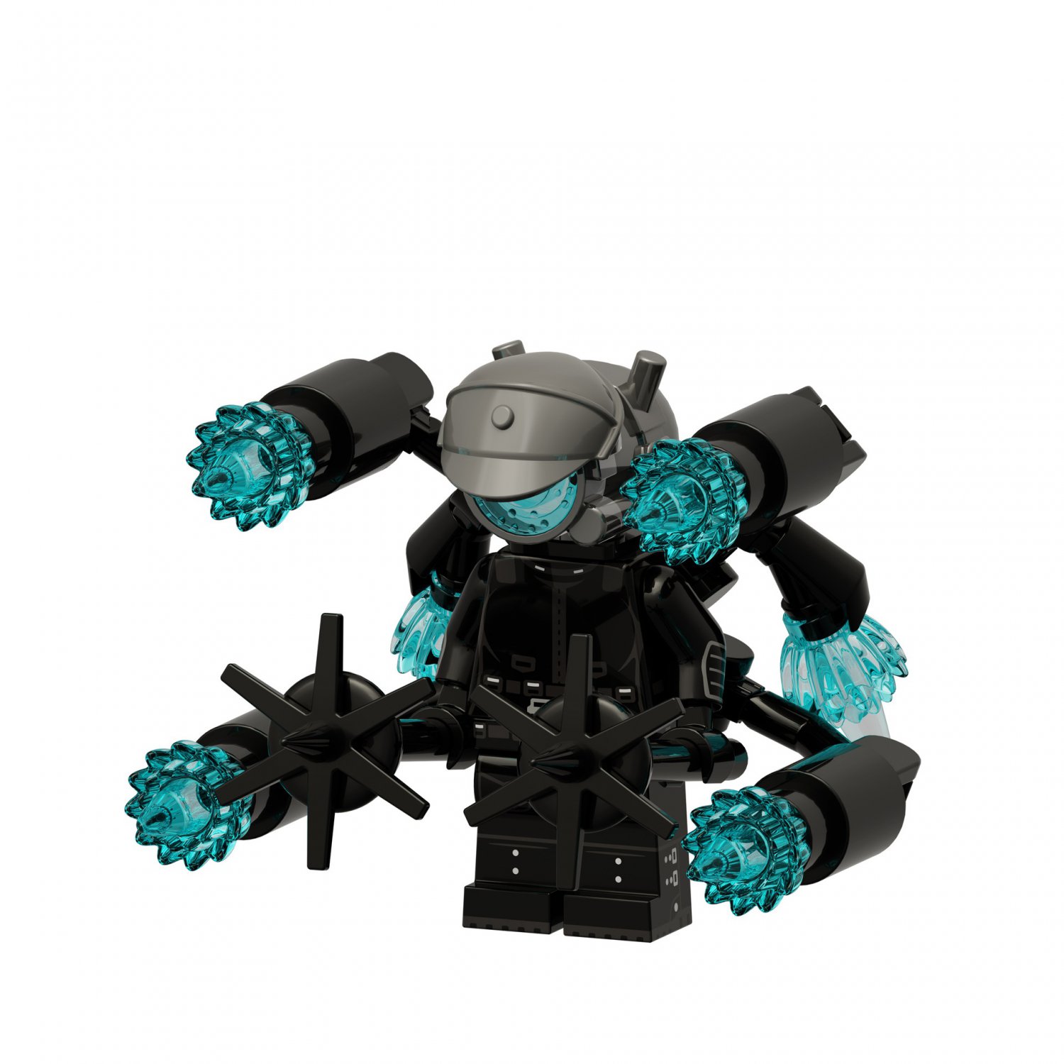 Female Monitor Minifigures Fit Lego Skibidi Toilet Minifigure