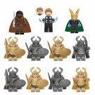 Asgard Corps Thor Loki Heimdall Minifigures Fit Lego Thor Movie Character Sets