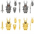 The Black Knights and The Silver Knights Minifigures Fit Lego Dark Souls Sets