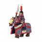 Blue Banner Cavalry Minifigures Fit Lego Chinese Qing Dynasty Cavalry Minifigure