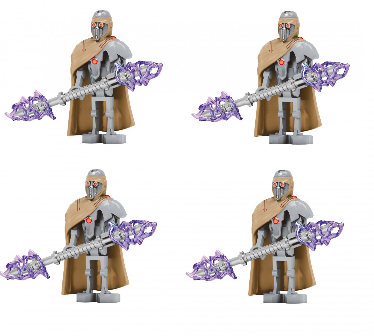 4pcs IG-100 MagnaGuard Minifigures Fit Lego Star Wars TV Sets
