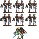 Assault Robot Captain General Grievous Minifigures Fit Lego Star Wars TV Sets