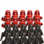 20pcs Blackhole Stormtrooper Sith Trooper Minifigures Fit Lego Star Wars Army Sets