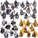 32pcs Elf Dwarf Uruk-Hai Gondor Minifigures Fit Lego The Lord of the Rings Sets