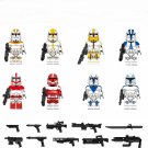 212th Attack Battalion Clone Trooper Minifigures Fit Lego Star Wars Clone Trooper Sets