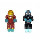Heavy Iron Man and Heavy War Machine Minifigures Fit Lego Iron Man Movie Set