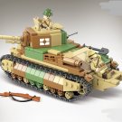 WW2 Japan Type 95 Ha-Go Tank Minifigures Fit Lego Military Tank
