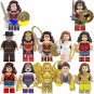 12pcs Wonder Woman Minifigures Fit Lego Wonder Woman Movie Sets