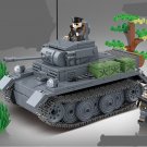 WW2 Germany Tank Panzer II Minifigures Fit Lego Military Tank Sets