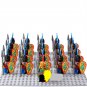 21pcs Dark Dragon Knight Minifigures Fit Lego Medieval Knight Sets