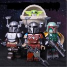 The Mandalorian Boba Fett Yoda Baby Minifigures Fit Lego Star Wars Sets
