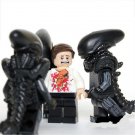 Alien and Parasites Minifigures Fit Lego Alien Movie Sets