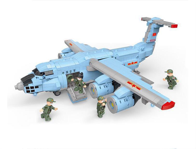 Russia IL-76 Large transport aircraft Minifigures Fit Lego Military Aircraft Sets