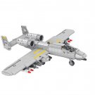America Warthog A-10 Thunderbolt II Attacker Minifigures Fit Lego Military Aircraft Sets