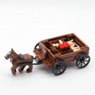Horse Cart Farmer's carriage Minifigures Fit Lego Middle Ages Sets