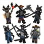 6pcs Lord Garmadon Minifigures Fit Lego Ninjago Sets