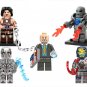 5pcs Iron Monger Minifigures Fit Lego Iron Man Movie Sets