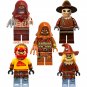 5pcs Scarecrow Minifigures Fit Lego DC Super Heroes Sets