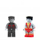 2pcs Colossus Minifigures Fit Lego X-Men Super Heroes Minifigure