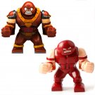 2 Big Juggernaut Minifigures Fit Lego The X-Men Movie Sets