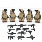 American SEAL Special Forces Minifigures Fit Lego Military Special Forces Sets