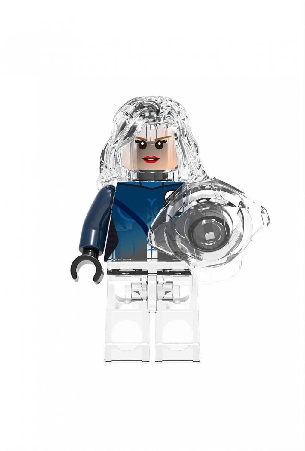 Invisible Woman Minifigures Fit Lego New Fantastic Four Minifigure