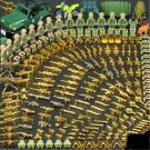Gold Weapon Camouflage Special Forces Truck Minifigures Fit Lego Modern Military Sets