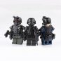 3 Heavy night glasses Special Forces Minifigures Fit Lego Modern Military Sets