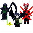 Mr.E Skull Mage Dungeon Minifigures Fit Lego Ninjago Character Sets