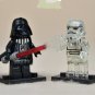 Transparent Stormtrooper and Darth Vader Minifigures Fit Lego Star Wars TV Sets