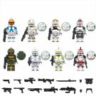Clone desert soldier 3291st Forest Clone Trooper Minifigures Fit Lego Star Wars Clone Trooper Sets