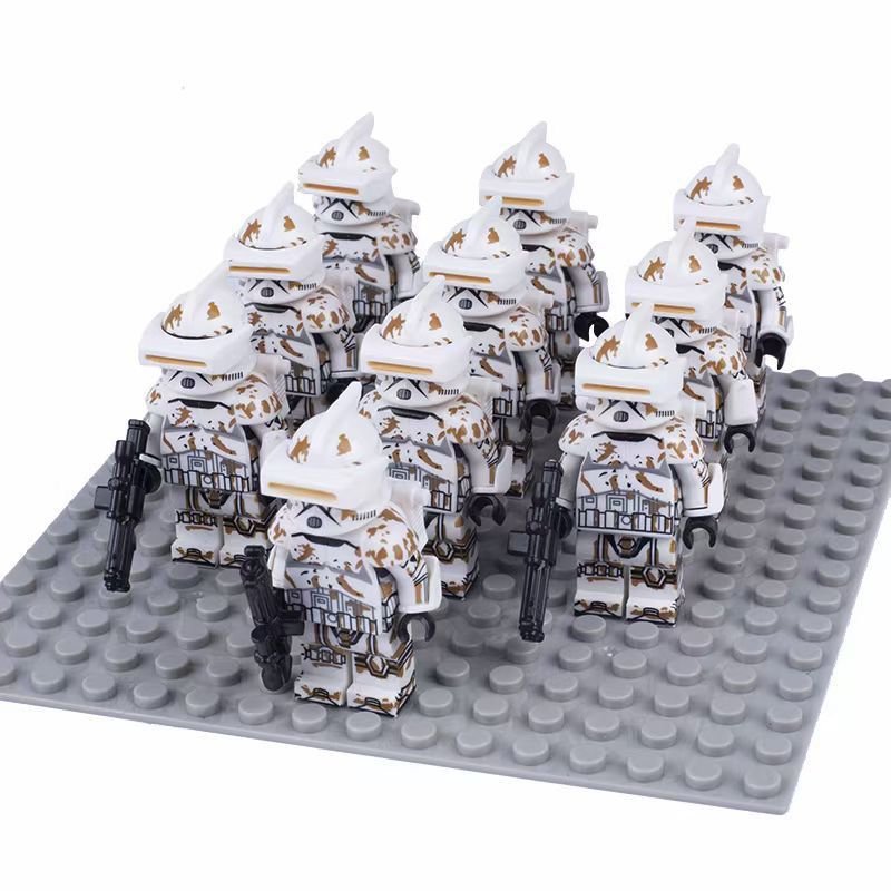 10 Best Clone desert Soldier Minifigures Fit Lego Star Wars Clone Wars Sets