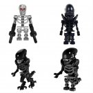 Alien and Terminator T-1000 Minifigures Fit Lego Movie Sets