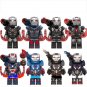 8 Best War Machine James Rhodes Minifigures Fit Lego The Avengers Sets