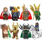 Loki Heimdall Odin Valkyrie Jane Foster Minifigures Fit Lego Thor Asgard Character Sets