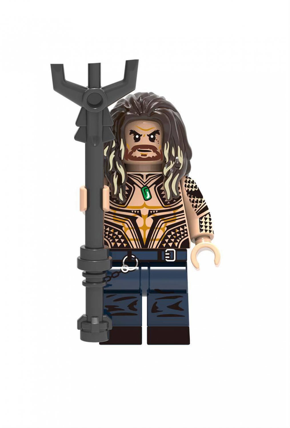 Arthur Curry Minifigures Fit Lego Aquaman movie Minifigure