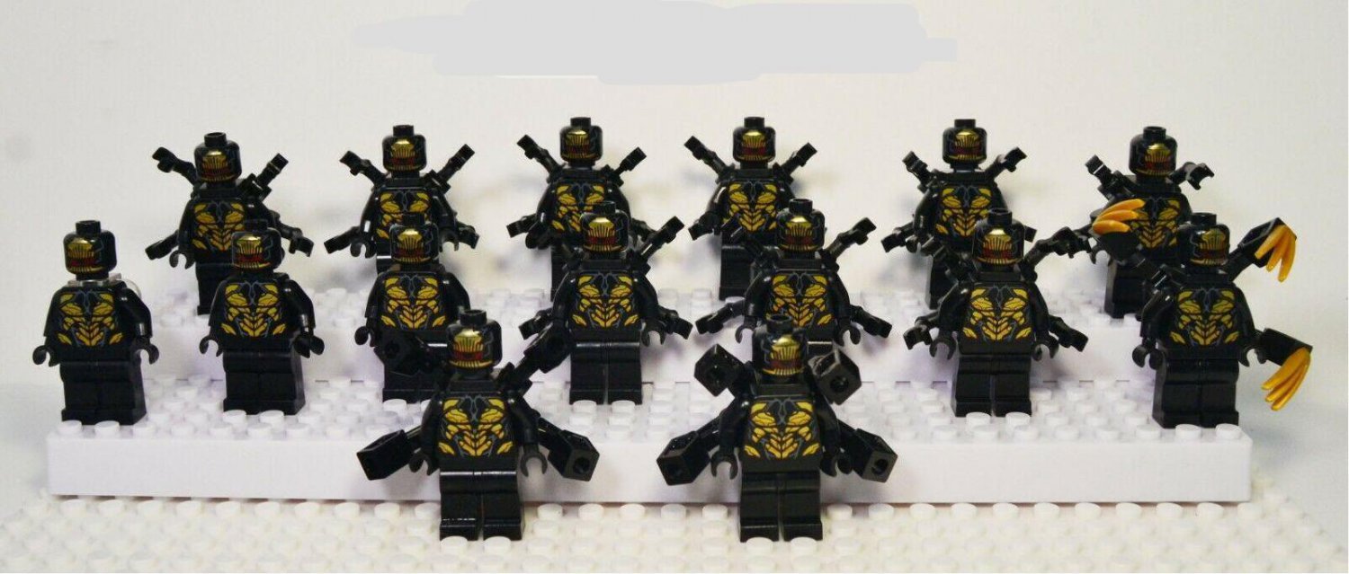11pcs Thanos elite shock troops Outrider Minifigures Fit Lego The Avengers Sets