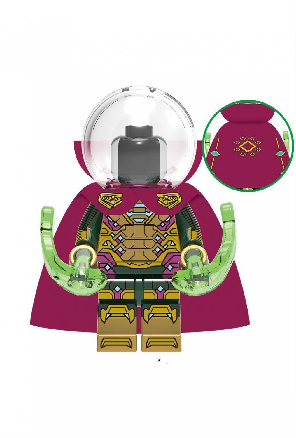 Mysterio Minifigures Fit Lego Spider-Man No Way Home movie Minifigure